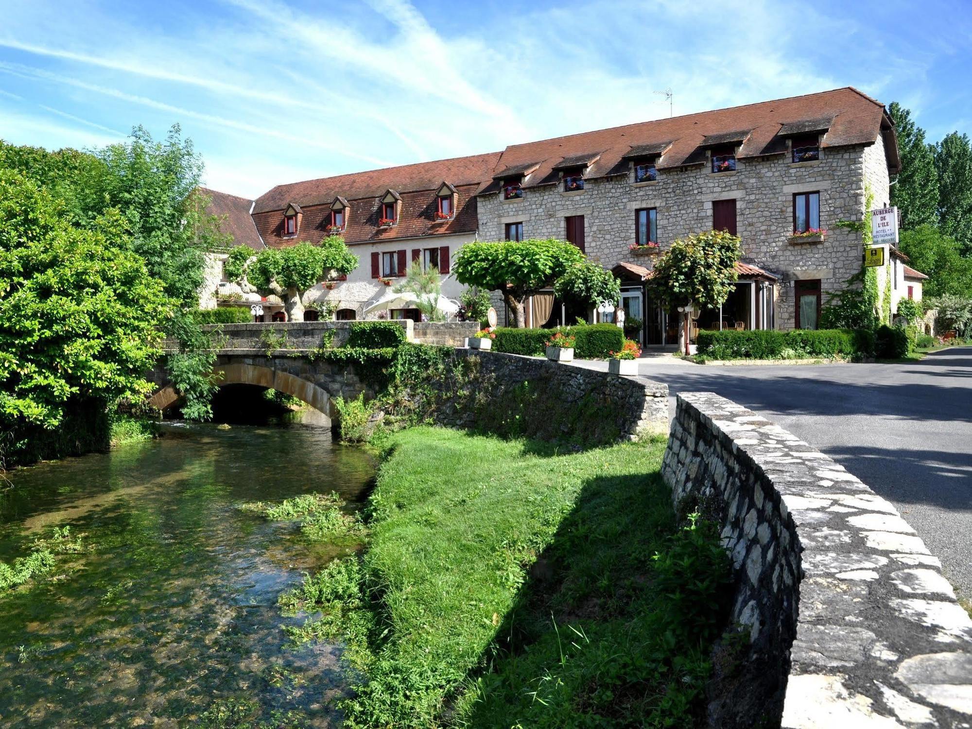 De L'île Hotel Creysse (Lot)